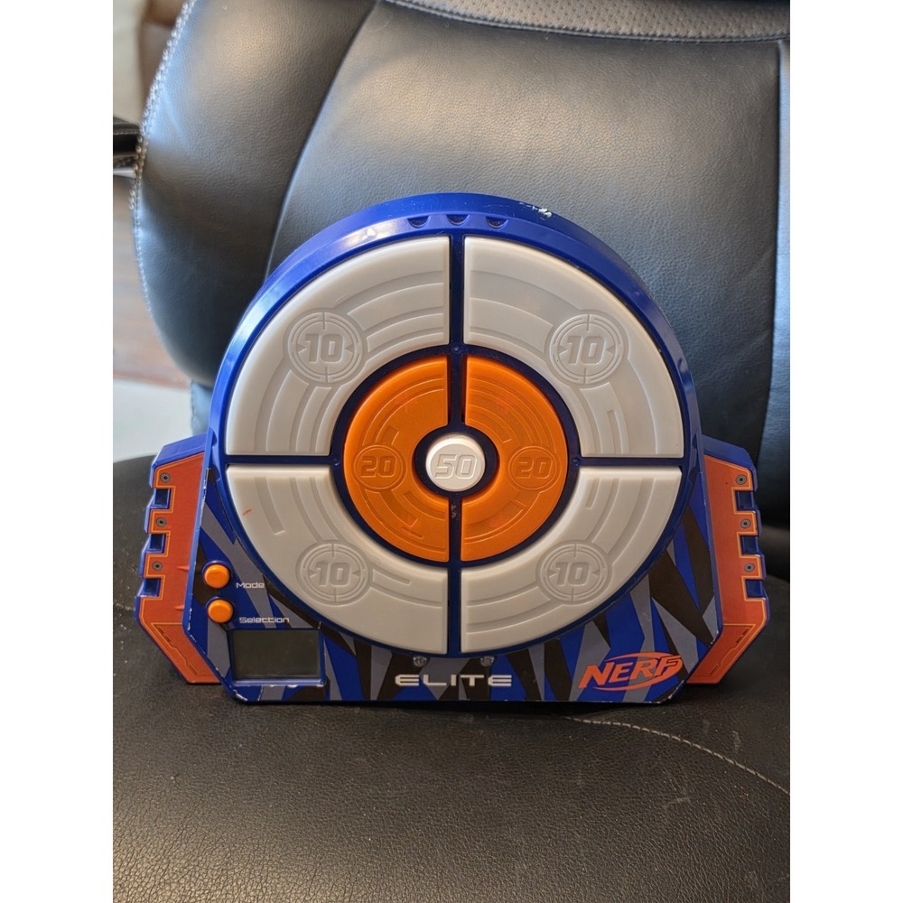 Nerf Elite Electronic & Digital Dart Board Target Lights & Sounds Working TESTED